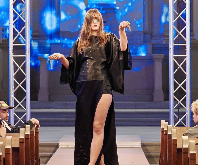 Die Models boten eine tolle Inszenierung.