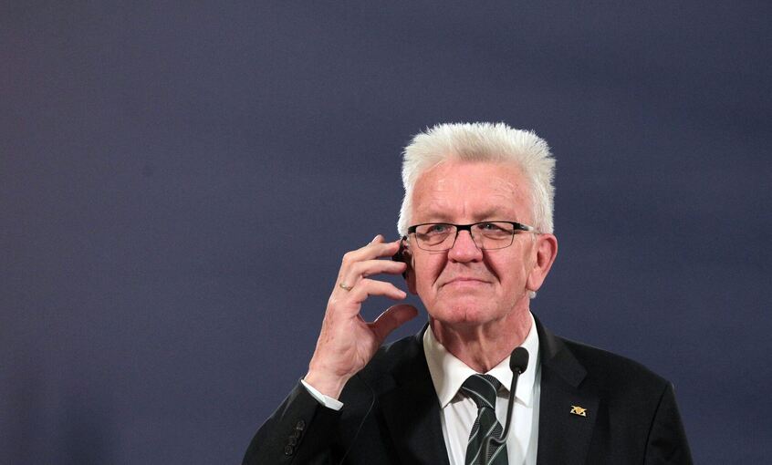 Winfried Kretschmann in Serbien