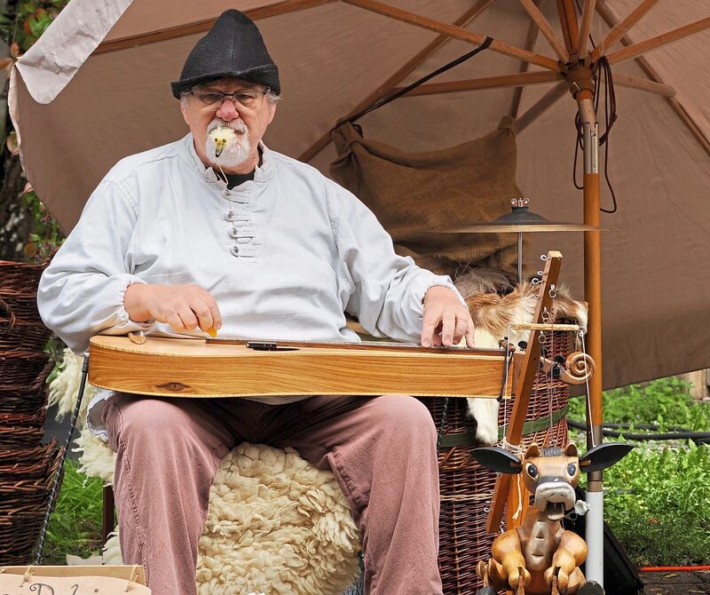 Auf dem historischen Markt gab es viel zu sehen. Auf dem historischen Markt gab es viel zu sehen.