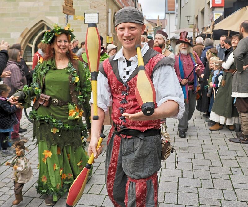 Gute Stimmung in Großbottwar. Gute Stimmung in Großbottwar.