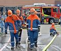 Die Jugendfeuerwehren im Einsatz. Die Jugendfeuerwehren im Einsatz.