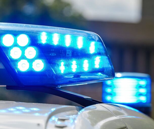Die Polizei ist in Kirchheim im Einsatz.