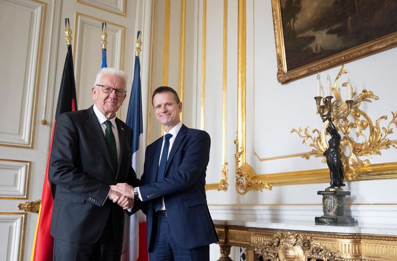 Beginn Delegationsreise von Ministerpräsident Kretschmann