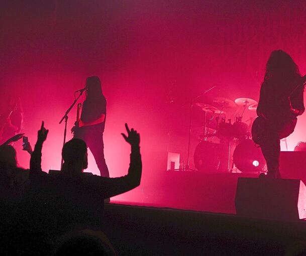 Von Blastbeats flankierte Doublebass-Gewitter: Der Weg einer Freiheit im Ludwigsburger Scala.