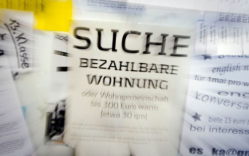 Studenten suchen Wohnraum