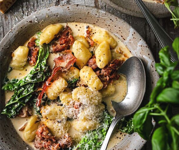 Gnocci alla Zuppa Toscana.