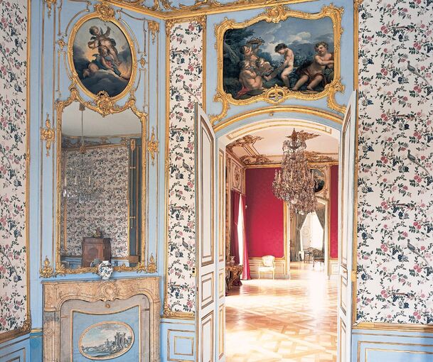 Das Appartement von Carl Eugen ist ebenfalls zu sehen.