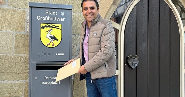 Amtsinhaber Ralf Zimmermann ist der einzige Bewerber, der seine Kandidatur für das Bürgermeisteramt in Großbottwar einreichte.