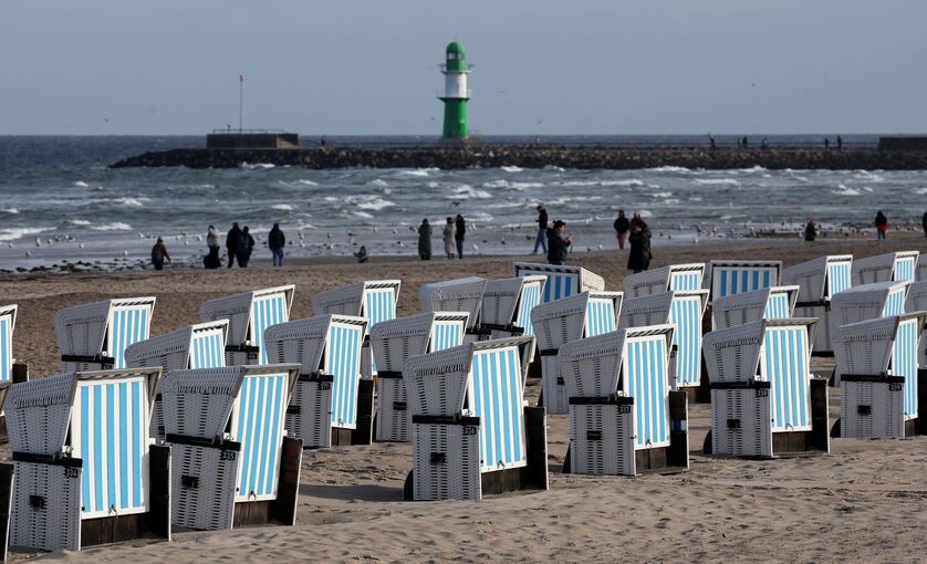 Sturm an der Ostsee