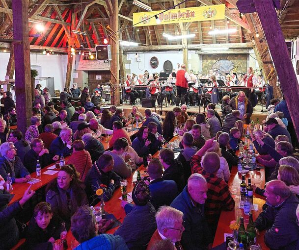 Das Kelterfest ist der Höhepunkt des Jahres für den Musikverein Walheim.
