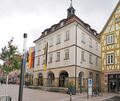 Das Rathaus Marbach wurde zwischen 1760 und 1763 erbaut. Für solch ein großes Vorhaben hätte die Stadt derzeit kein Geld.