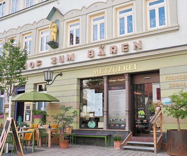 Die Metzgerei „Bären“ wird zum Selbstbedienungsladen umgebaut.