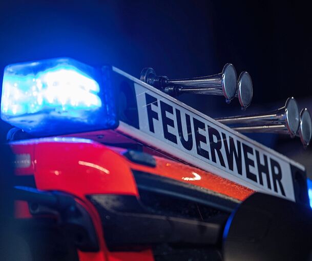 Einsatz für die Feuerwehr in Sachsenheim.