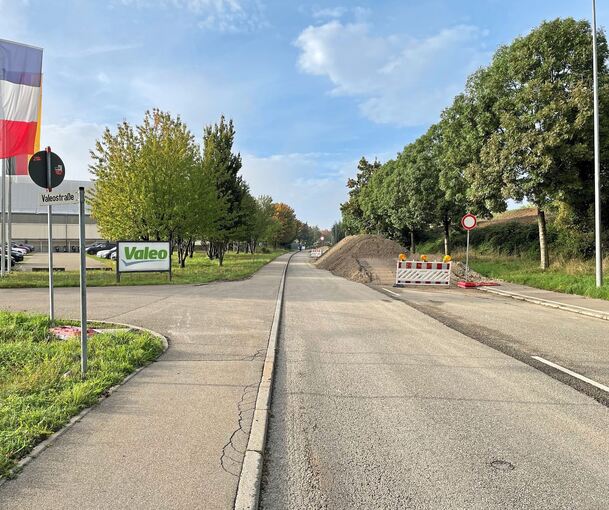 Das Poststräßle ist derzeit für Autos und Radler nicht durchgängig befahrbar.