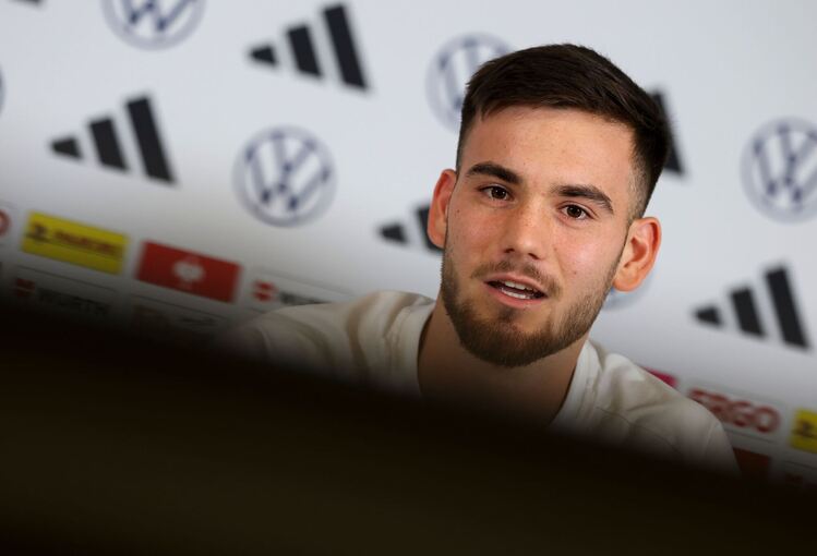 Fußball U21 Abschlusspressekonferenz
