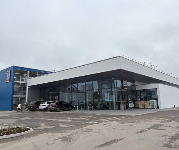 So sieht der neue Aldi in Steinheim aus. So sieht der neue Aldi in Steinheim aus.
