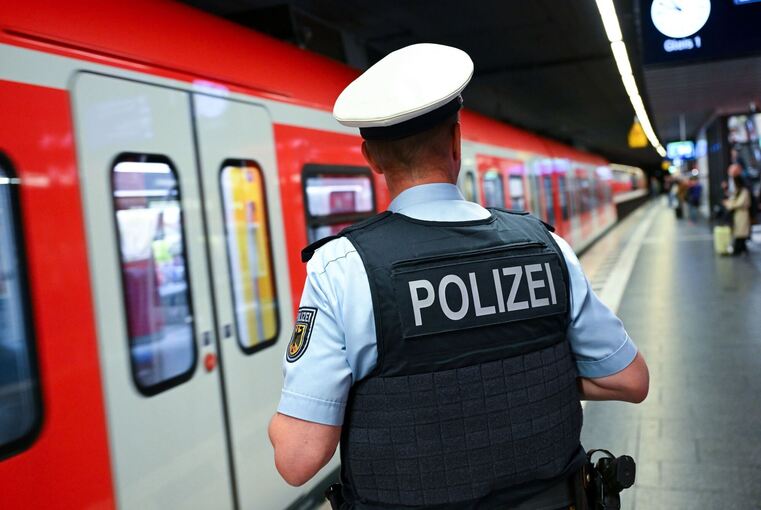 Bundespolizei am Münchner Hauptbhanhof