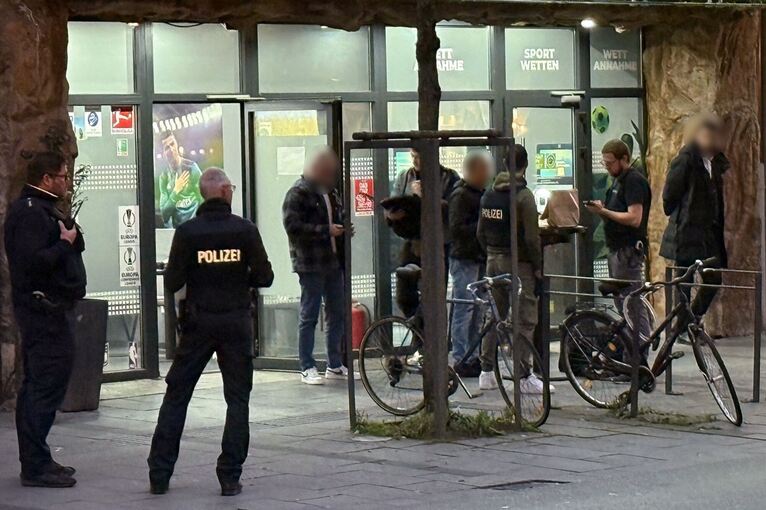 Schüsse auf Marktplatz in Gießen