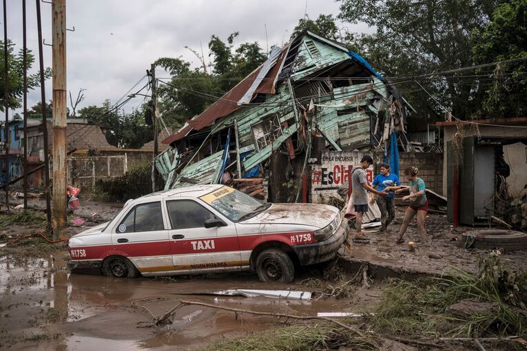 Unwetter in Mexiko