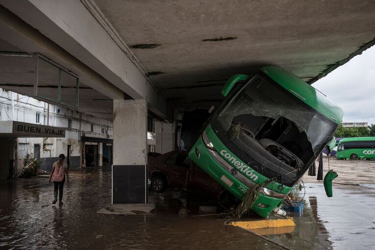 Unwetter in Mexiko