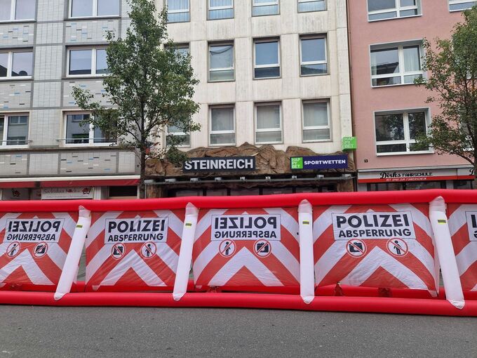 Schüsse auf Marktplatz in Gießen
