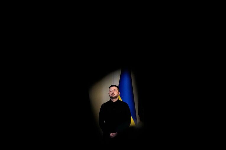 Ukrainekrieg - EU-Außenbeauftragten Kallas in Kiew