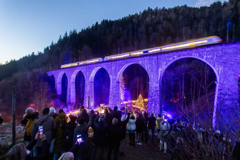 Weihnachtsmarkt in der Ravennaschlucht