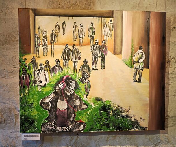 Eine Einladung, über den eigenen Spielraum nachzudenken: Renate Hilds „Menschen frei und geborgen“.