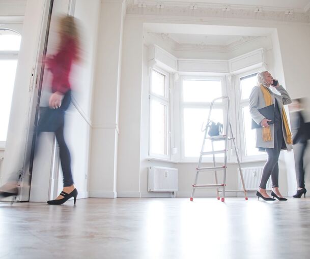 Auf der Suche nach dem passenden Mieter hilft oft eine Vorauswahl, ehe es an die Besichtigung geht.