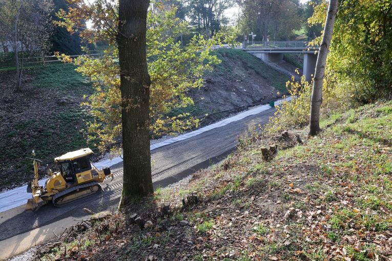 Gleisarbeiten nach Zugunglück