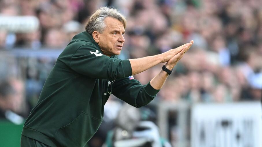 Trainer Horst Steffen von Werder Bremen