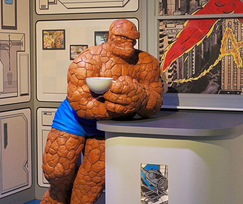 Mit „The Thing“ einen Kaffee trinken – das ist auf der Ausstellung möglich. Mit „The Thing“ einen Kaffee trinken – das ist auf der Ausstellung möglich.