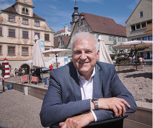 „Vaihingen bleibt meine Stadt“, sagt der ehemalige Oberbürgermeister Gerd Maisch.