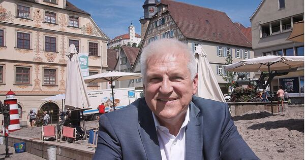 „Vaihingen bleibt meine Stadt“, sagt der ehemalige Oberbürgermeister Gerd Maisch.