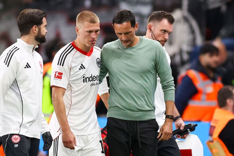 Rasmus Kristensen und Dino Toppmöller Rasmus Kristensen und Dino Toppmöller