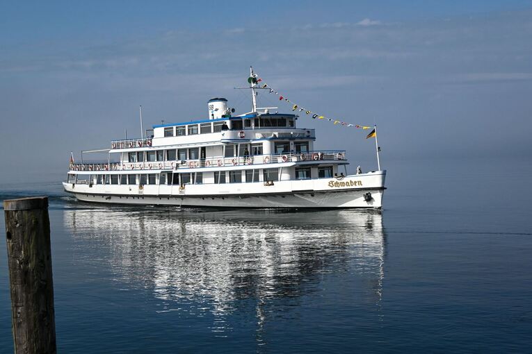 Weiße Flotte auf dem Bodensee