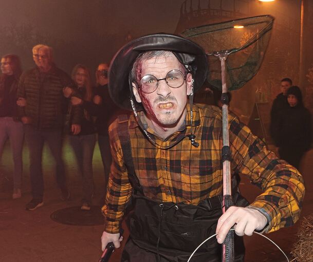 Der Anblick der Gestalten reicht für ein schauriges Gefühl.