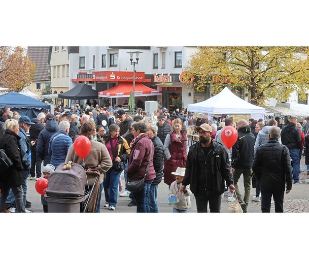 Die Möglinger strömten zur traditionellen Kirbe der Gemeinde und des Handels- und Gewerbevereins.