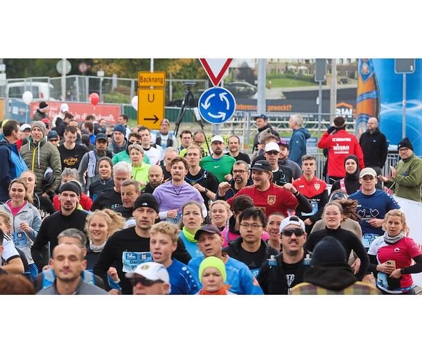 Neuer Teilnehmerrekord: Über 5.700 Läufer nehmen am Bottwartalmarathon teil.