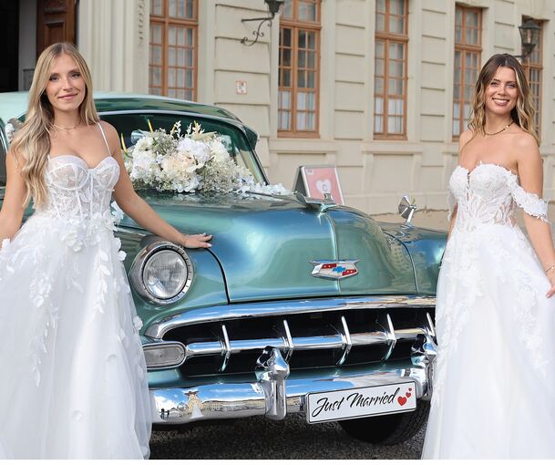 Ganz in Weiß: Beim Heiraten geht es klassisch zu.
