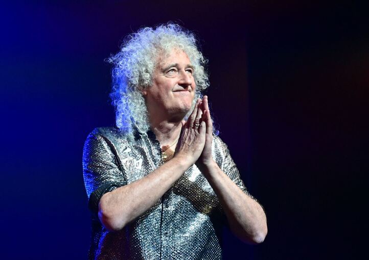 Queen Gitarrist Brian May bei Musical "We will rock you"