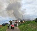 Feuer in Affalterbach: Die Einsatzkräfte sind vor Ort. Feuer in Affalterbach: Die Einsatzkräfte sind vor Ort.