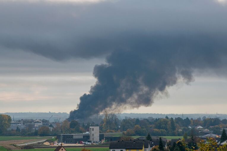 Sortieranlage in Brand