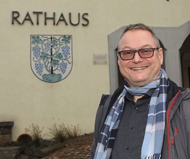 Bürgermeister Jörg Frauhammer nimmt nächstes Jahr Abschied vom Rathaus.