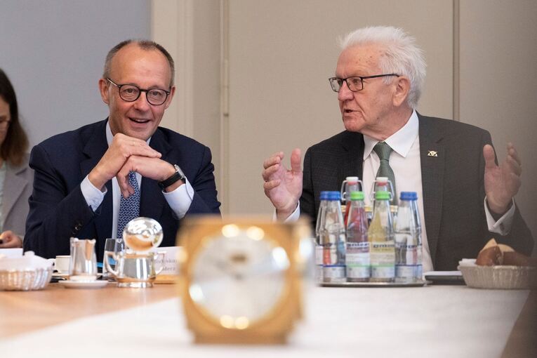 Bundeskanzler Merz - Antrittsbesuch in Baden-Württemberg
