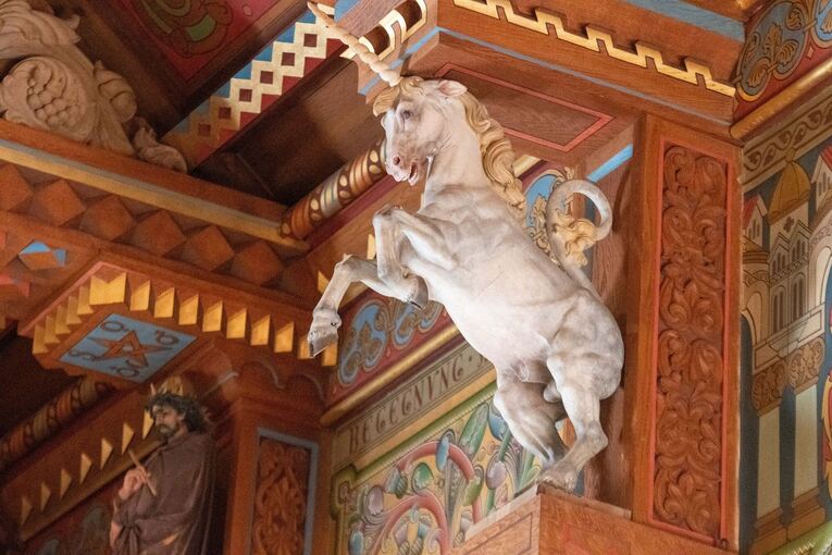 Schloss Neuschwanstein - Sängersaal restauriert
