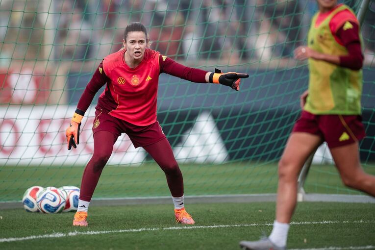 Training Fußball Nationalmannschaft Frauen