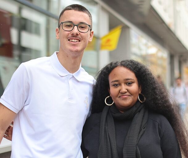 Mark Zemlijany und Sophia Teklab kandidieren für die nächste Amtszeit erneut.