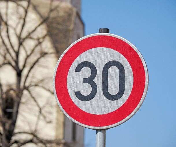 Tempo 30 soll zukünftig fast überall in Bönnigheim, Hohenstein und Hofen gelten.