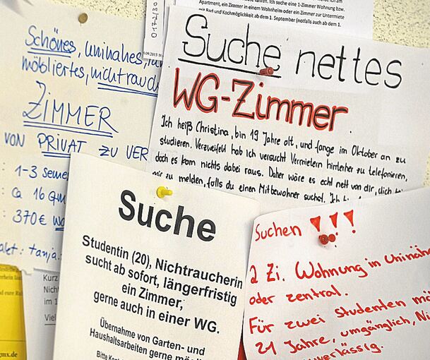 Ludwigsburg ist eine Stadt mit mehreren Hochschulen. Jedes Semester suchen auch in der Barockstadt junge Leute nach einer Bleibe - viele ziehen dann auch in Wohngemeinschaften.